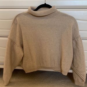 Cropped FREE PEOPLE Cashmere Sweater